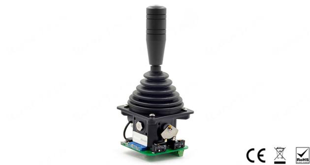 RunnTech 2 Axis Industrial Joystick 0…5Vdc Output for Controlling Overhead Bridge/Trolley Crane