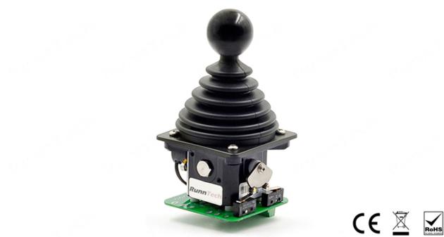 RunnTech Dual-axis 4 to 20mA Proportional Output Joystick for Hydraulic Remote Control