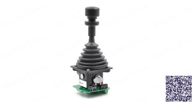 RunnTech Heavy Duty 2 Axis Mechanical Friction Hold Joystick with +10V Analog Output