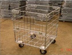 wire mesh container and deckings (104-JP)