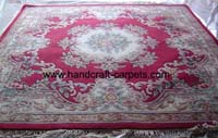 hand knotted wool carpet rug