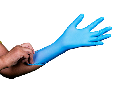 240mm Nitrile Examination Gloves