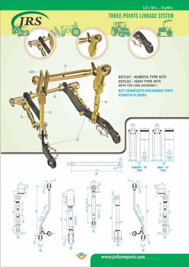 Kubota Kit Three Point Linkage Kit