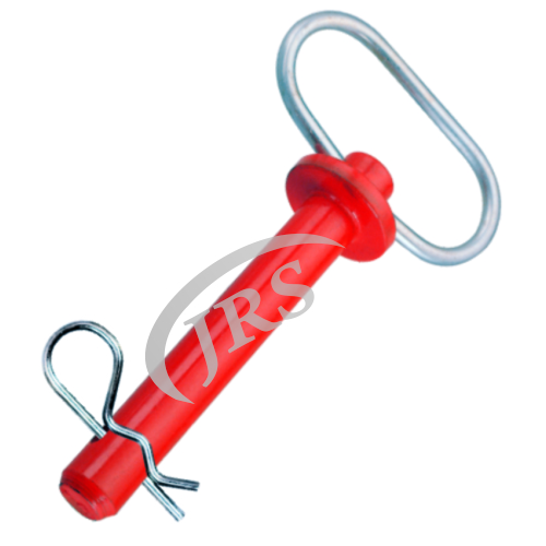 Orange Hitch Pin With Hair Pin
