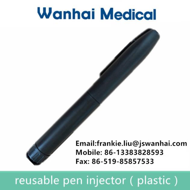 Plastic injection pen insulin 