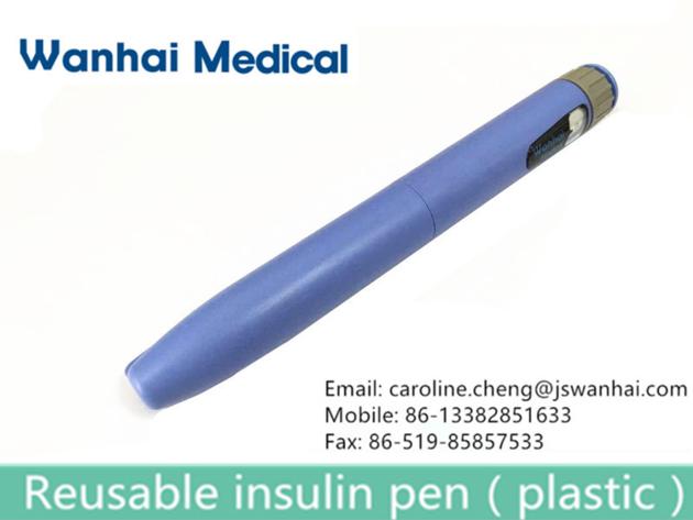 Injection pen with plastic 