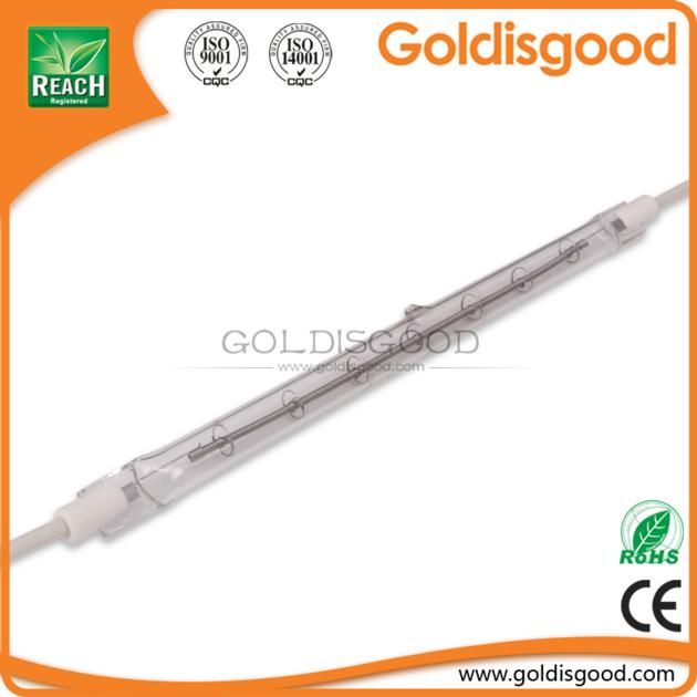 shortwave ir halogen heating lamp tube