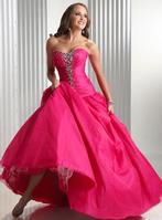 Customize gown sweet heart beaded party evening dress P6937