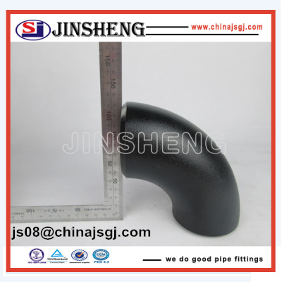  ASTM A234 WPB 90 Degree Elbow Pipe Fittings in Long Radius and Short Radius