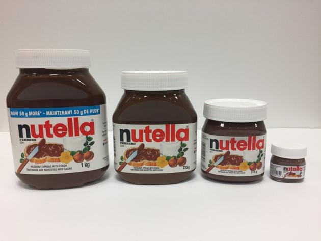 Nutella 52g 350g 400g 600g 750g 800g / Nutella Ferrero For sale