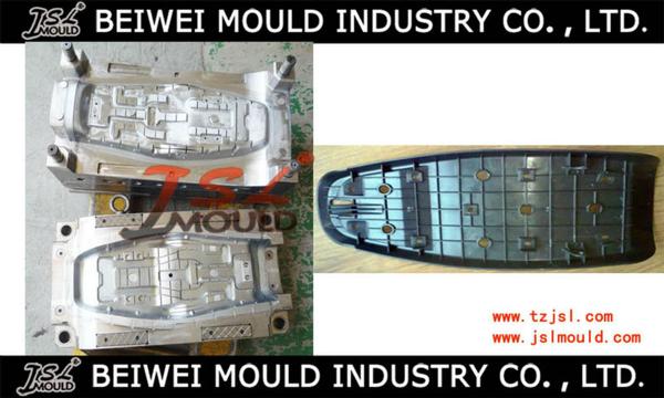 Injection plastic scooter motorcycle seat frame mold