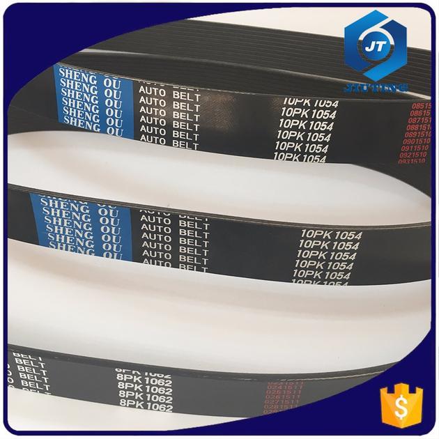 CR Material Auto Transmission PK Belt with Fatigue Life 80,000 Km