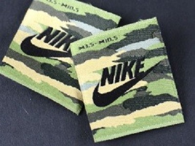 Camo Woven Label