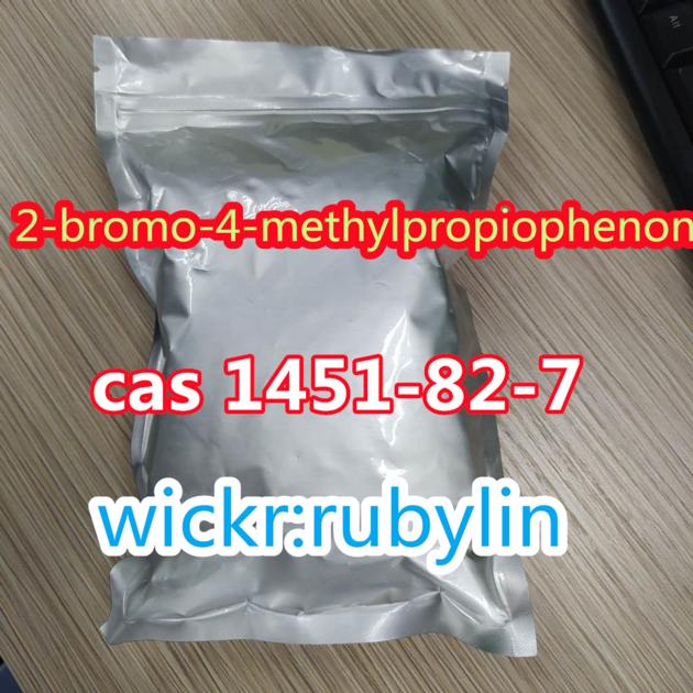 2-bromo-4-methylpropiophenone cas 1451-82-7 with safety delivery 