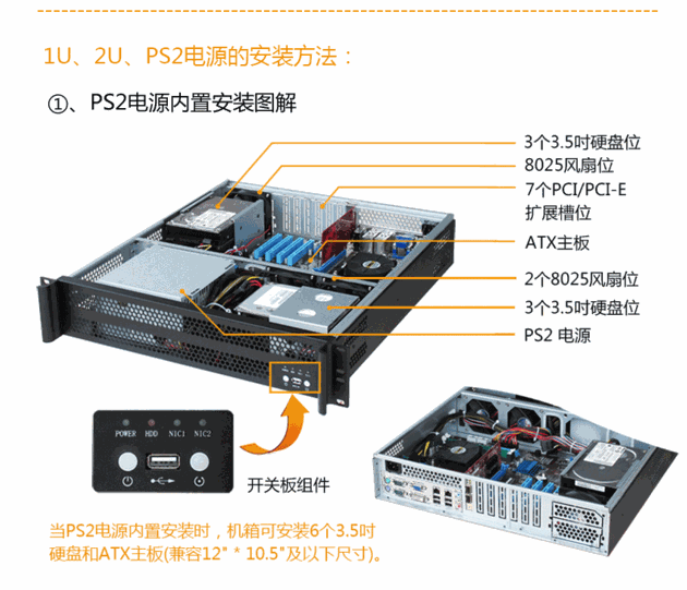 S2490 Server Case