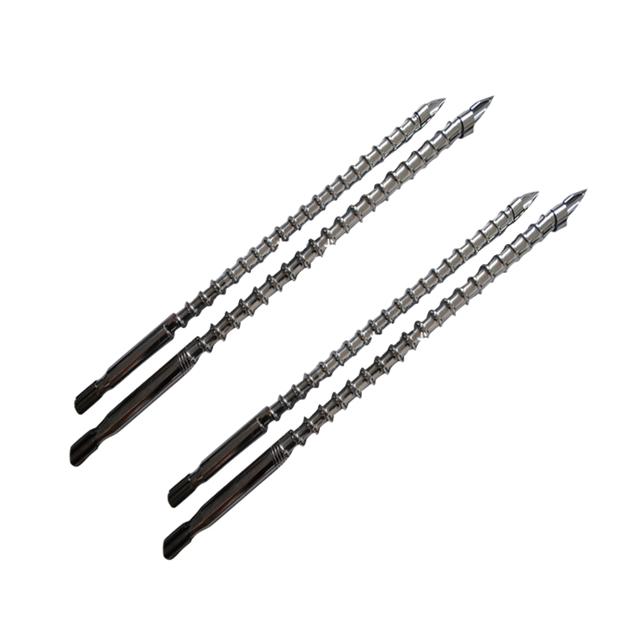 Bimetallic Screw Nitrided Barrel For Plastic