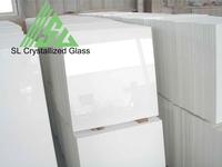 Super thassos glass, re-crystallized glass tile