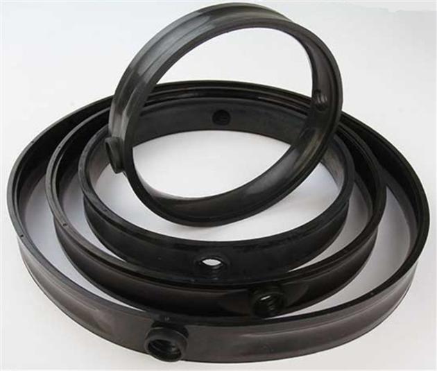NBR rubber butterfly valve custom sealing