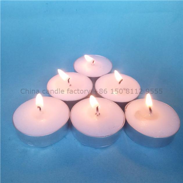 Long burning smokeless tealight candle