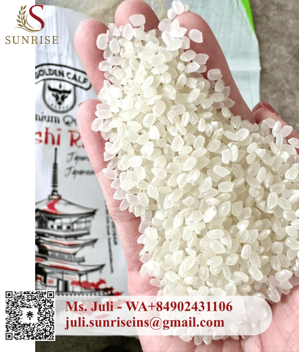 Short Grain Japonica Calrose Rice Polish