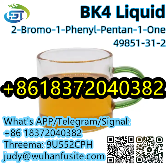High Purity BK4 Liquid CAS 49851-31-2 2-Bromo-1-Phenyl-Pentan-1-One
