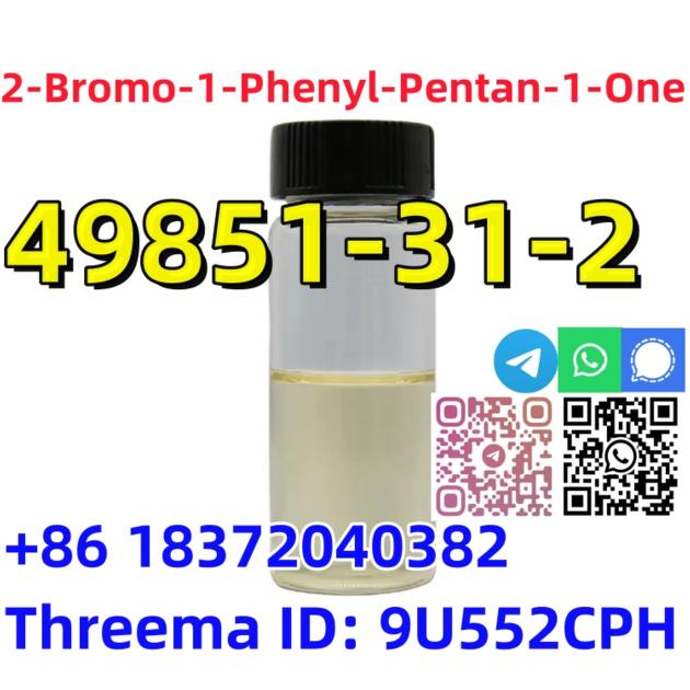 Buy 2-Bromo-1-Phenyl-Pentan-1-One Yellow Liquid cas49851-31-2 high quality 