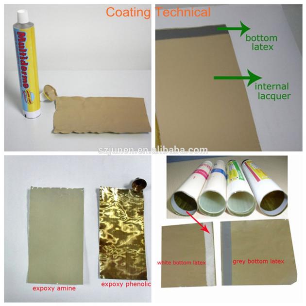 Offset Printing Empty Aluminum Tube Packaging