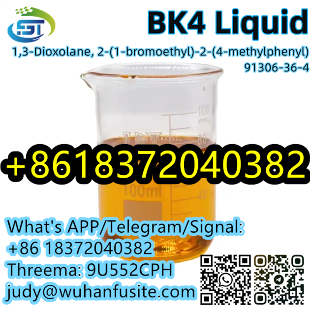 High Purity BK4 Liquid CAS 91306-36-4 1,3-Dioxolane, 2-(1-bromoethyl)-2-(4-methylphenyl)