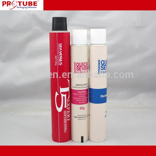 Offset Printing Hair Color Cream Aluminum