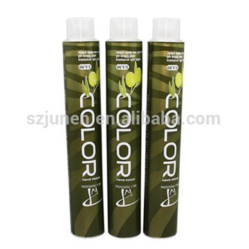 Collapsible Aluminum Hair Color Cream Tube
