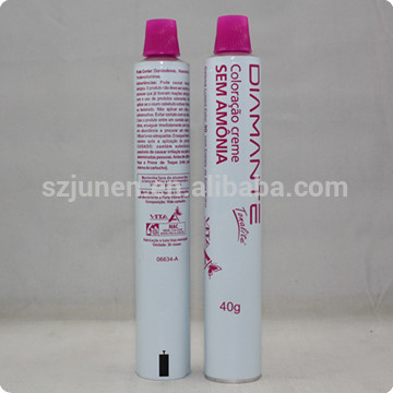 Aluminum Hair Dye Cream Tube