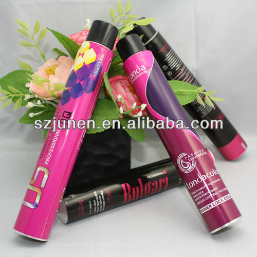 Cosmetic Hair Dye Packaging Tube