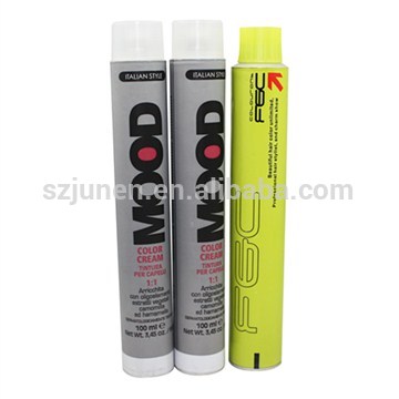 Aluminum Hair Color Cream Tube