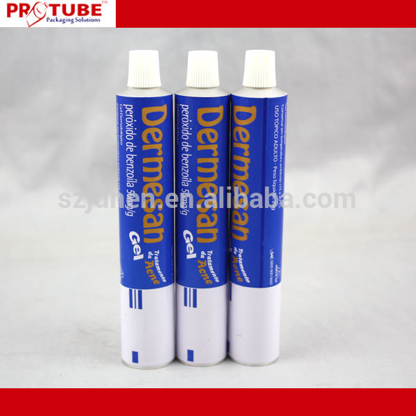 Soft Aluminum Hair Dye Packaging Tube
