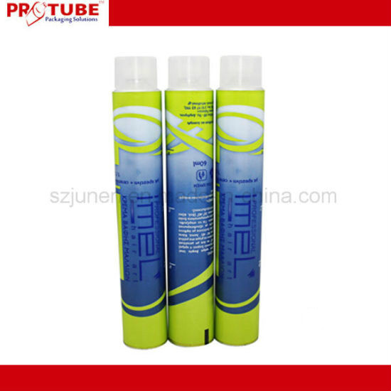 Collapsible Aluminum Hair Dye Packaging Tube