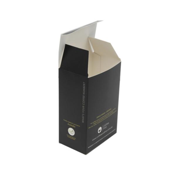 Custom Paper Packaging Box Coffee Colour