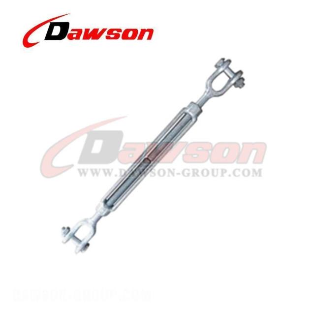 US Type Drop Forged Jaw And Jaw Turnbuckle