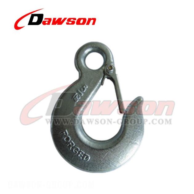 DS128 G70 and G43 Forged Eye Slip Hook with Latch