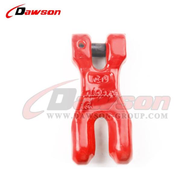 G80 Deep Throat Clevis Grab Hook for Lifting Chain