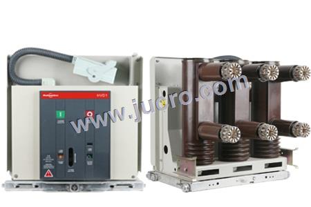 Vacuum Circuit Breaker HVD1-12KV 1250A 25KA VCB  with copper parts 210mm phase distance