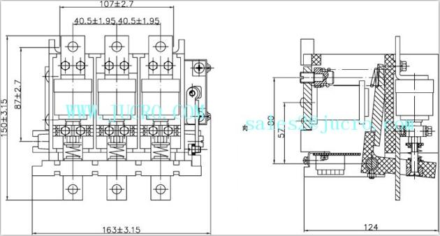 HVJ5 1 14kv 125A AC Vacuum