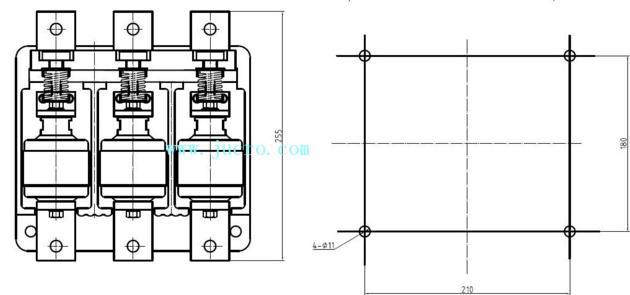 HVJ20 2KV 630A Vacuum Contactor