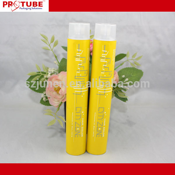 Cosmetic Hair Dye Packaging Tube