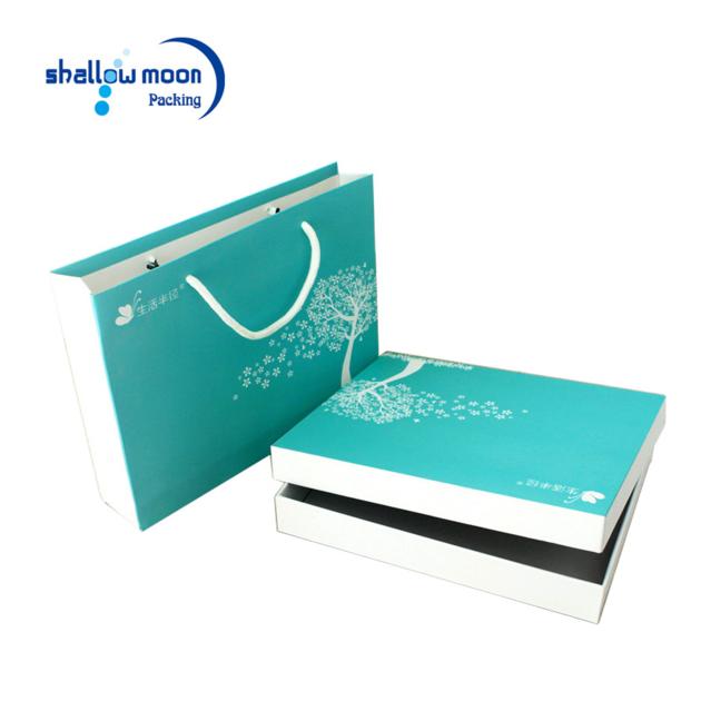 custom cosmetic packaging box and packaging bag 
