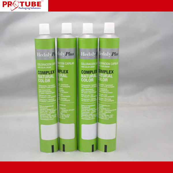 Personalized Aluminum Hair Color Dye Tube