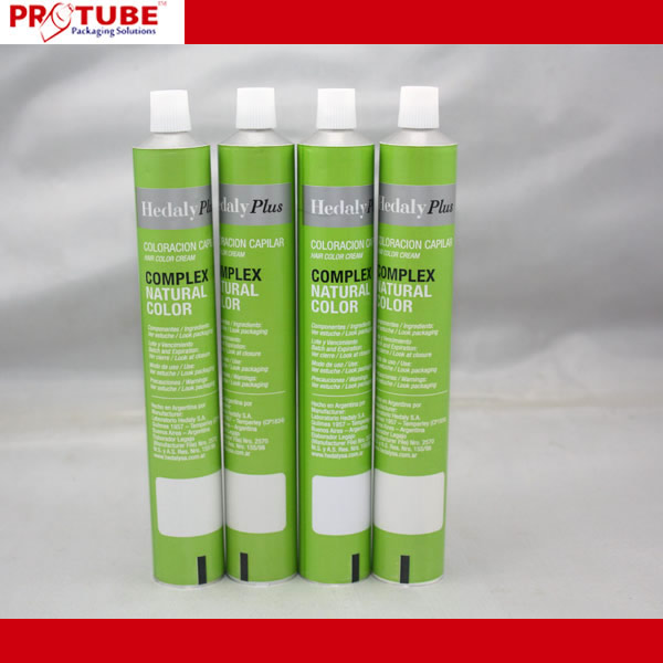 Personalized Aluminum Hair Color Dye Tube