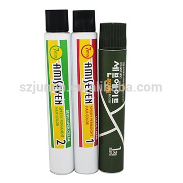 Cosmetic Hair Dye Packaging Aluminum Tube