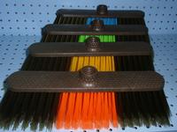 BROWN BROOM HEAD, FIBER IN 2 TONE COLOR, PC31015