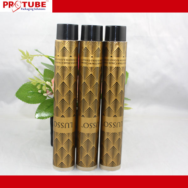 Professional Cosmetic Aluminum Tube for Hair Cream Packaging