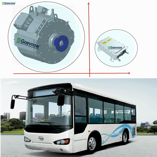 ac direct motor inverter electric 92kw 150kw automotive tool transmission kit for 8.5m city bus